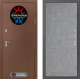 Входная металлическая Дверь Лабиринт (LABIRINT) Термо Магнит 21 Бетон светлый в Жуковский