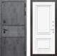 Входная металлическая Дверь Лабиринт (LABIRINT) Инфинити 26 Белый (RAL-9003) в Жуковский