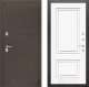 Входная металлическая Дверь Лабиринт (LABIRINT) Смоки 26 Белый (RAL-9003) в Жуковский