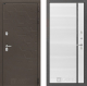 Входная металлическая Дверь Лабиринт (LABIRINT) Смоки 22 Белый софт в Жуковский