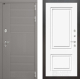 Входная металлическая Дверь Лабиринт (LABIRINT) Формо 26 Белый (RAL-9003) в Жуковский