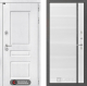 Входная металлическая Дверь Лабиринт (LABIRINT) Versal 22 Белый софт в Жуковский