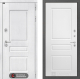 Входная металлическая Дверь Лабиринт (LABIRINT) Versal 03 Белый софт в Жуковский
