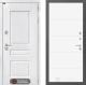 Входная металлическая Дверь Лабиринт (LABIRINT) Versal 13 Белый софт в Жуковский