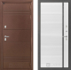 Входная металлическая Дверь Лабиринт (LABIRINT) Термо Лайт 22 Белый софт в Жуковский