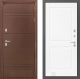 Входная металлическая Дверь Лабиринт (LABIRINT) Термо Лайт 11 Белый софт в Жуковский