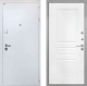 Входная металлическая Дверь Интекрон (INTECRON) Колизей White ФЛ-243 Белый матовый в Жуковский