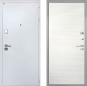 Входная металлическая Дверь Интекрон (INTECRON) Колизей White Гладкая Дуб сильвер поперечный в Жуковский