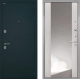 Входная металлическая Дверь Интекрон (INTECRON) Греция ФЛЗ-516 Зеркало Сосна белая в Жуковский