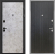 Входная металлическая Дверь Интекрон (INTECRON) Профит Black Мрамор Светлый ФЛ-295 Лофт черный в Жуковский