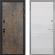 Входная металлическая Дверь Интекрон (INTECRON) Профит Black Гранж ФЛ-316 Белый ясень в Жуковский