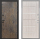 Входная металлическая Дверь Интекрон (INTECRON) Профит Black Гранж ФЛ-102 Сосна белая в Жуковский