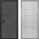 Входная металлическая Дверь Интекрон (INTECRON) Профит Black Гранит Лава Оникс ФЛ-39 Сандал белый в Жуковский