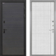 Входная металлическая Дверь Интекрон (INTECRON) Профит Black Эковенге В-07 с молдингом Лофт белый в Жуковский