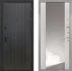 Входная металлическая Дверь Интекрон (INTECRON) Профит Black ФЛ-295 ФЛЗ-516 Зеркало Сосна белая в Жуковский