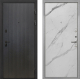 Входная металлическая Дверь Интекрон (INTECRON) Профит Black ФЛ-295 Гладкая Мрамор натуральный арктик в Жуковский