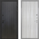 Входная металлическая Дверь Интекрон (INTECRON) Профит Black ФЛ-295 В-07 с молдингом Сандал белый в Жуковский