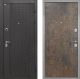 Входная металлическая Дверь Интекрон (INTECRON) Олимпия Black 4К Гладкая Гранж в Жуковский