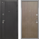Входная металлическая Дверь Интекрон (INTECRON) Олимпия Black 4К Гладкая шпон Венге коричневый в Жуковский