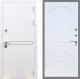 Входная металлическая Дверь Рекс (REX) 27 FL-128 Белый ясень в Жуковский