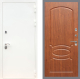 Дверь Рекс (REX) 5 Белая Шагрень FL-128 Морёная берёза в Жуковский