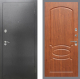 Входная металлическая Дверь Рекс (REX) 2А Серебро Антик FL-128 Морёная берёза в Жуковский