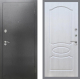 Входная металлическая Дверь Рекс (REX) 2А Серебро Антик FL-128 Лиственница беж в Жуковский