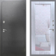 Входная металлическая Дверь Рекс (REX) 2А Серебро Антик Зеркало Пастораль Сандал белый в Жуковский