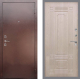 Входная металлическая Дверь Рекс (REX) 1 FL-2 Беленый дуб в Жуковский