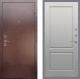 Входная металлическая Дверь Рекс (REX) 1 FL-117 Грей софт в Жуковский