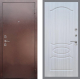 Входная металлическая Дверь Рекс (REX) 1 FL-128 Сандал белый в Жуковский