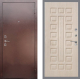 Входная металлическая Дверь Рекс (REX) 1 FL-183 Беленый дуб в Жуковский