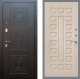 Входная металлическая Дверь Рекс (REX) 10 FL-183 Беленый дуб в Жуковский