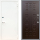 Входная металлическая Дверь Рекс (REX) 1А Белая шагрень FL-183 Венге в Жуковский