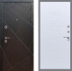 Входная металлическая Дверь Рекс (REX) 13 Венге FL-289 Белый ясень в Жуковский