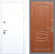 Входная металлическая Дверь Рекс (REX) 13 Силк Сноу FL-128 Морёная берёза в Жуковский