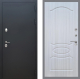 Входная металлическая Дверь Рекс (REX) 5 Черный Муар FL-128 Сандал белый в Жуковский
