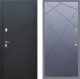 Входная металлическая Дверь Рекс (REX) 5 Черный Муар FL-291 Силк титан в Жуковский