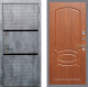Входная металлическая Дверь Рекс (REX) 15 Бетон Темный FL-128 Морёная берёза в Жуковский