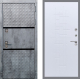 Входная металлическая Дверь Рекс (REX) 15 Бетон Темный FL-289 Белый ясень в Жуковский