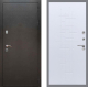 Входная металлическая Дверь Рекс (REX) 5 Серебро Антик FL-289 Белый ясень в Жуковский