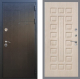 Входная металлическая Дверь Рекс (REX) Премиум-246 FL-183 Беленый дуб в Жуковский