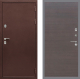Входная металлическая Дверь Рекс (REX) 5 металл 3 мм GL венге поперечный в Жуковский