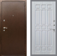 Дверь Рекс (REX) 1А Медный Антик FL-33 Сандал белый 860х2050 мм